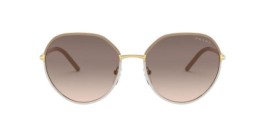 Prada PR 65XS 09G3D0 Round Sunglasses