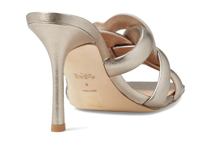 Kellie Metallic Leather Sandal