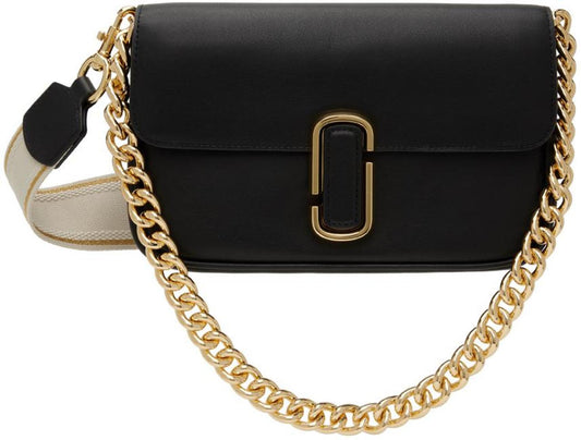 Black 'The J Marc' Shoulder Bag