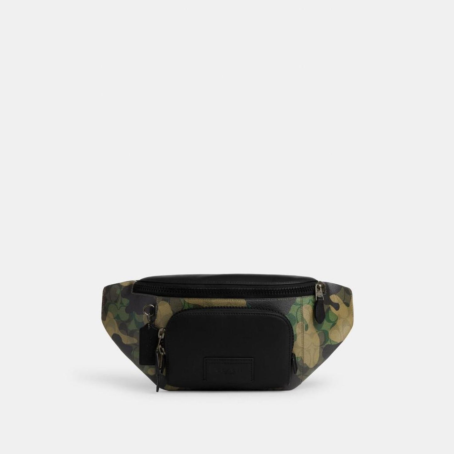 Coach Outlet Track Belt Bag In Signature Canvas With Camo Print