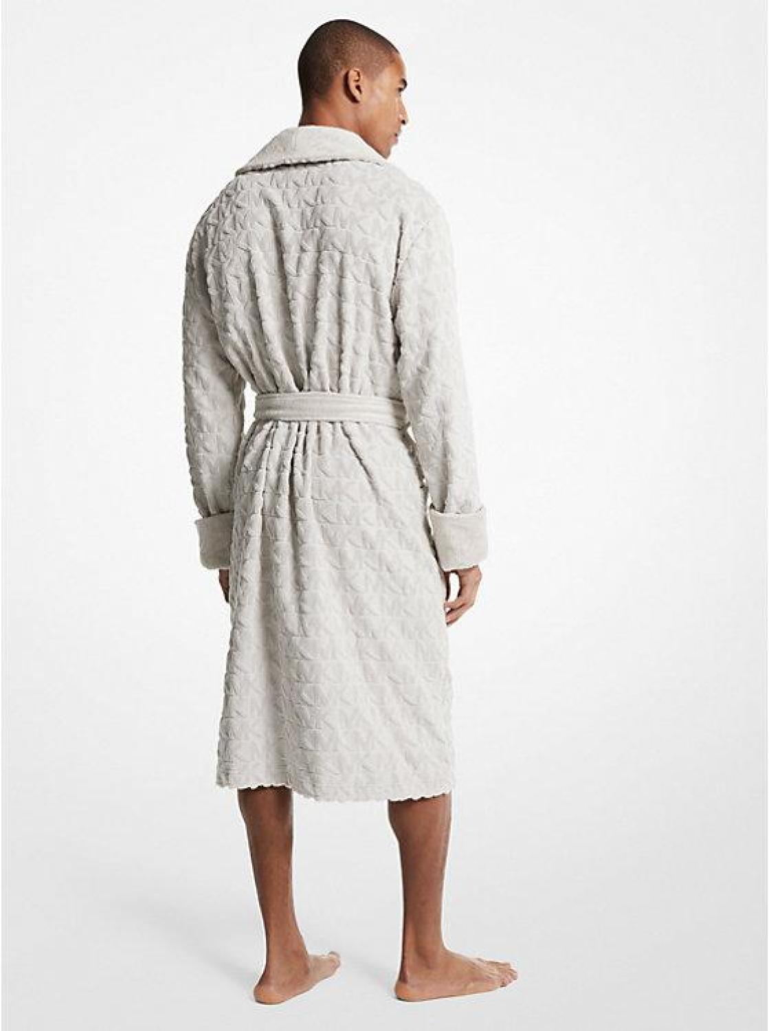 Logo Cotton Terry Robe