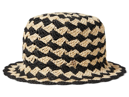 Seaside Stripe Crochet Bucket Hat