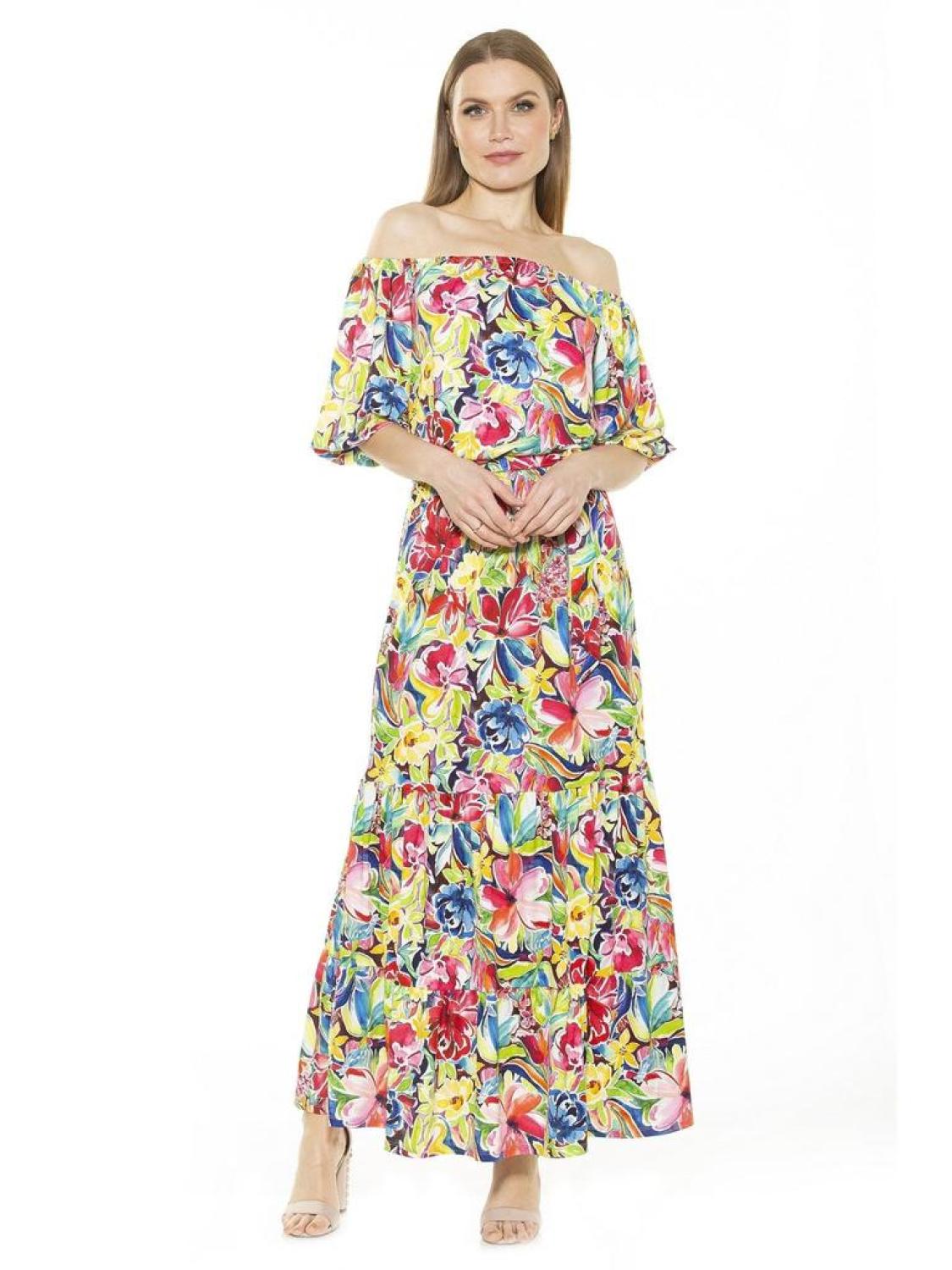 Harlow Floral Maxi Dress