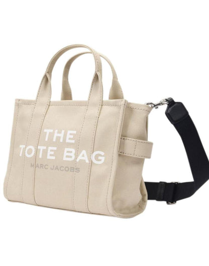 The Mini Tote Bag - Marc Jacobs -  Beige - Cotton