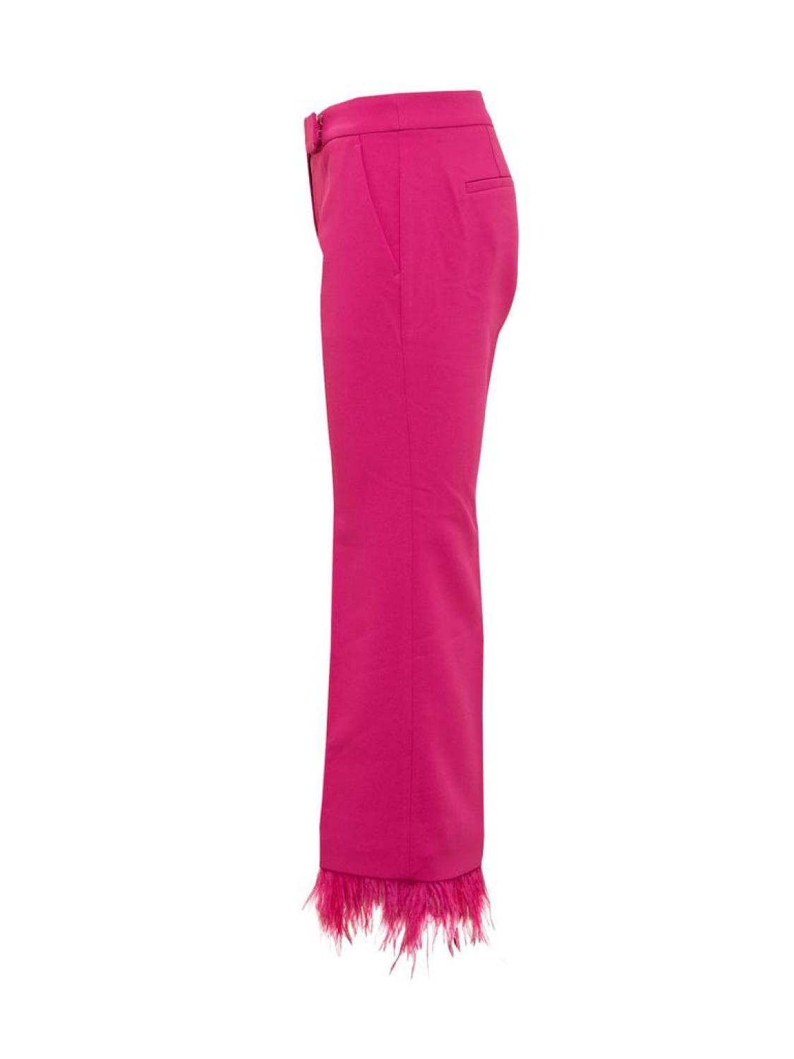 Michael Michael Kors Feather Detailed Stretch Trousers