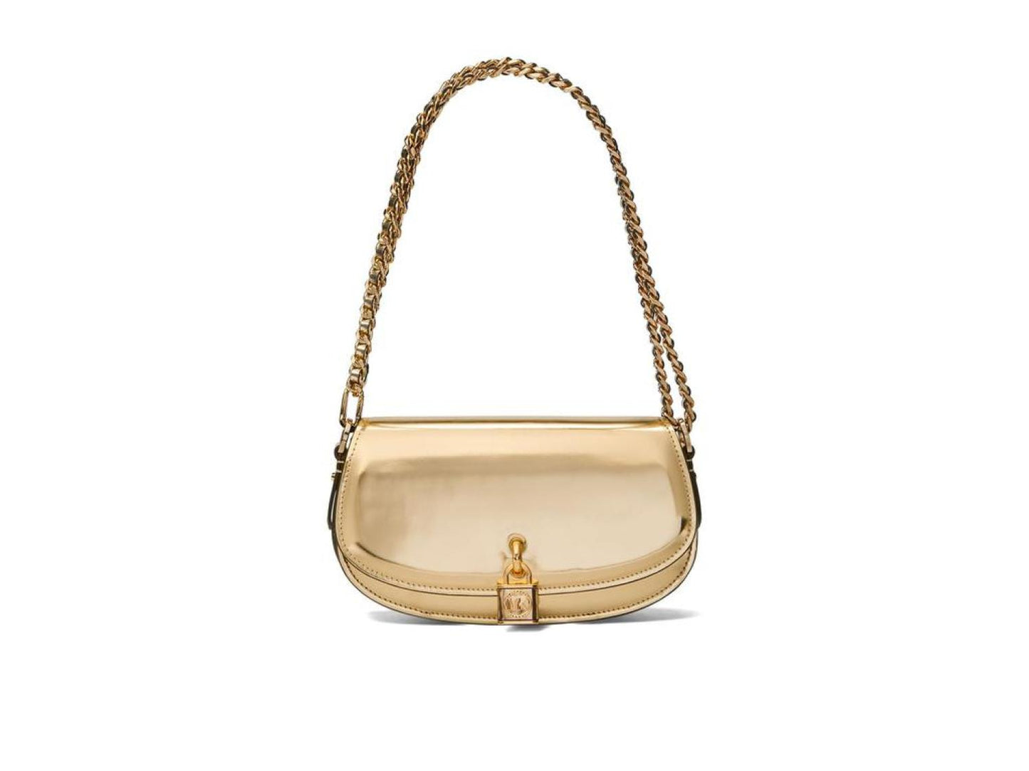 Mila Small East/West Chain Sling Messenger