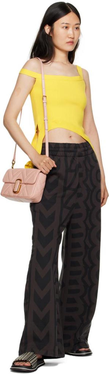 Pink 'The Quilted Leather J Marc' Shoulder Bag