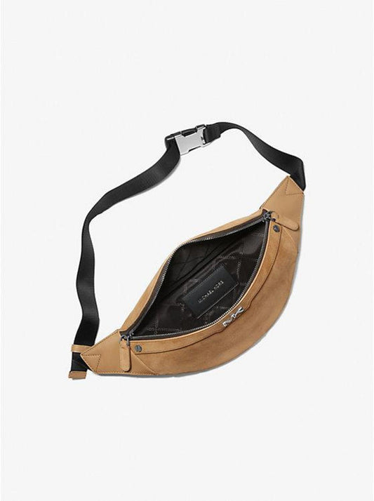 Varick Small Suede Belt Bag