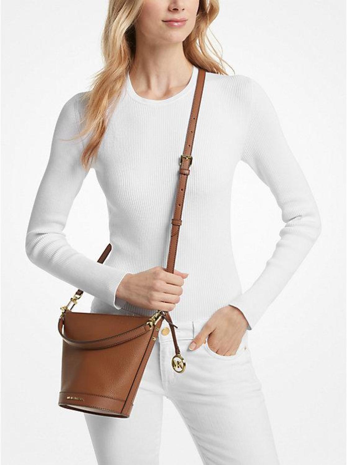 Townsend Small Pebbled Leather Crossbody Bag