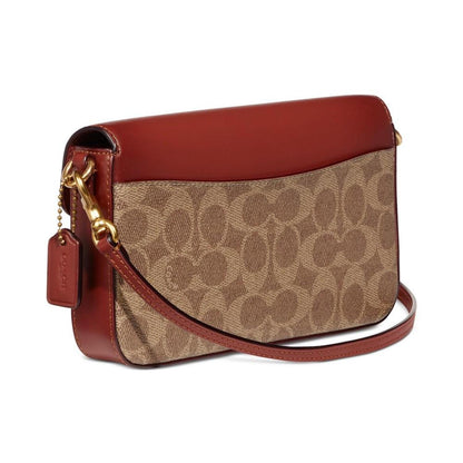 Signature Coated Canvas Wyn Crossbody with Removable Card Case