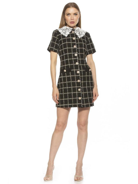 Priscilla Plaid Dress