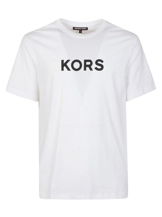 Michael Kors Logo Printed Crewneck T-Shirt