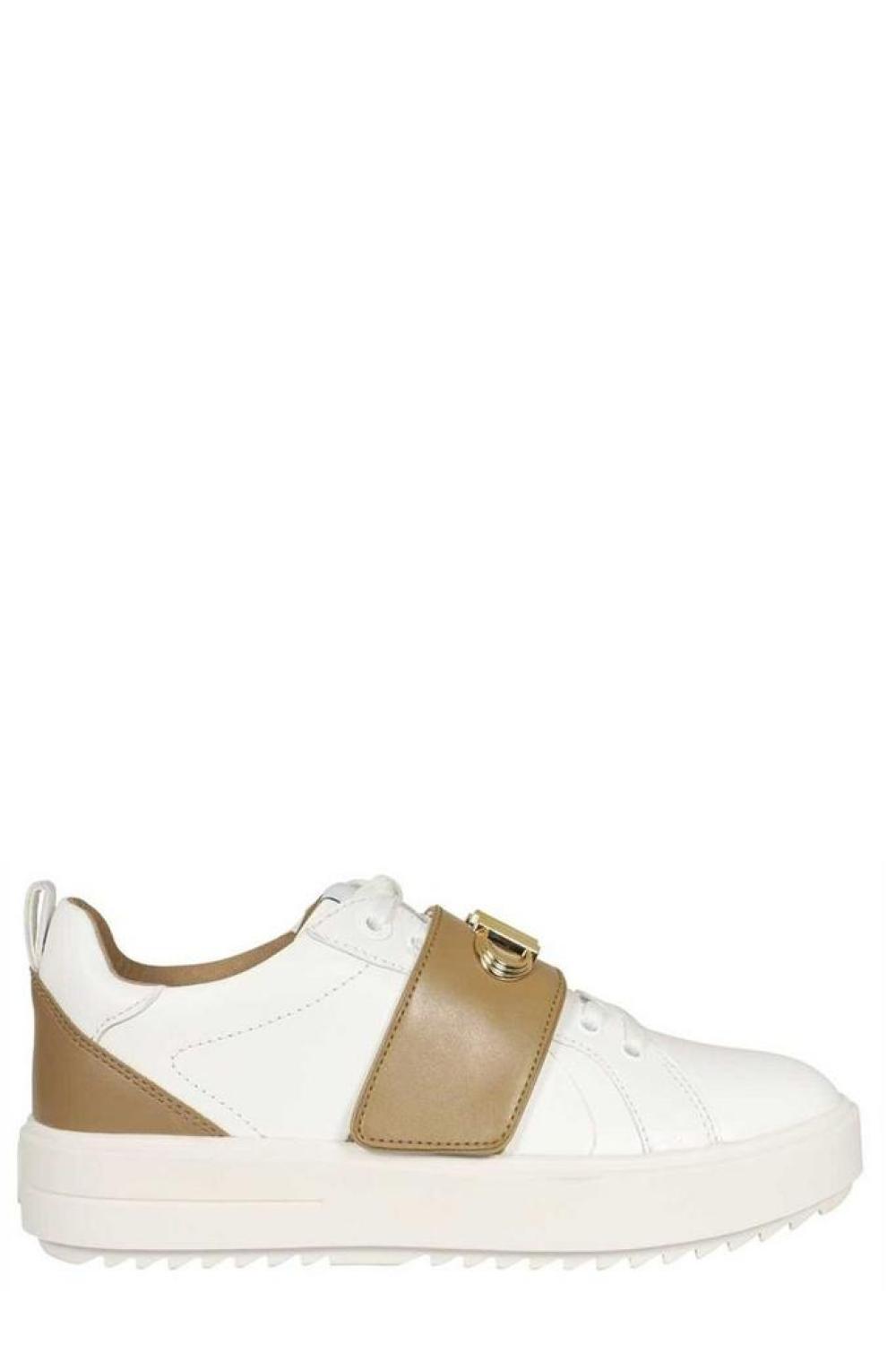 Michael Michael Kors Emmett Two-Tone Logo Embellished Sneakers