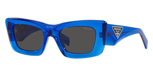 Prada Women's 50mm Crystal Electric Blue Sunglasses