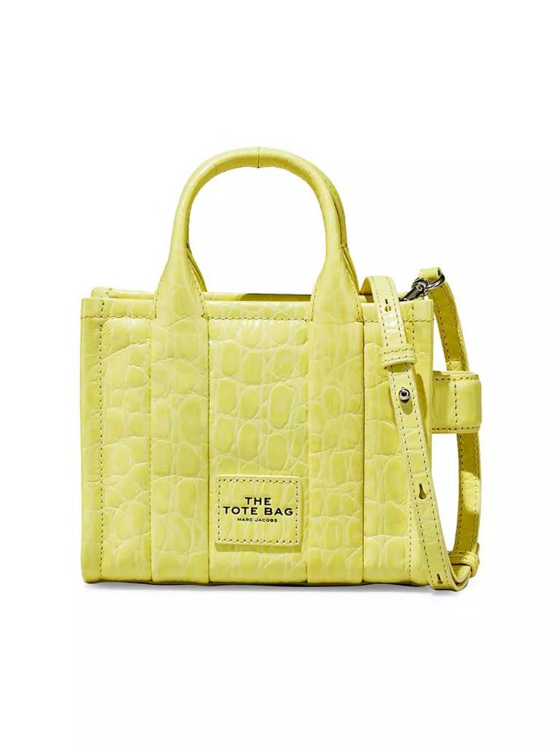 The Croc-Embossed Mini Tote