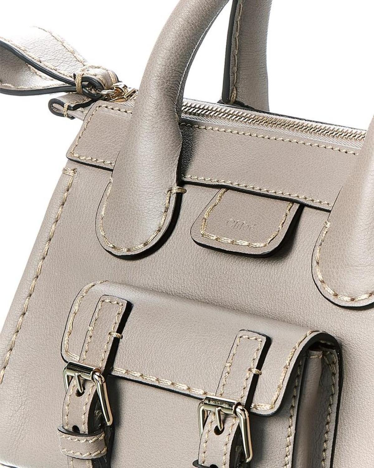 Chloe Edith Mini Leather Satchel