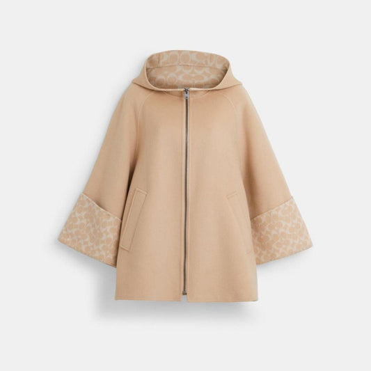 Coach Outlet Wool Cape