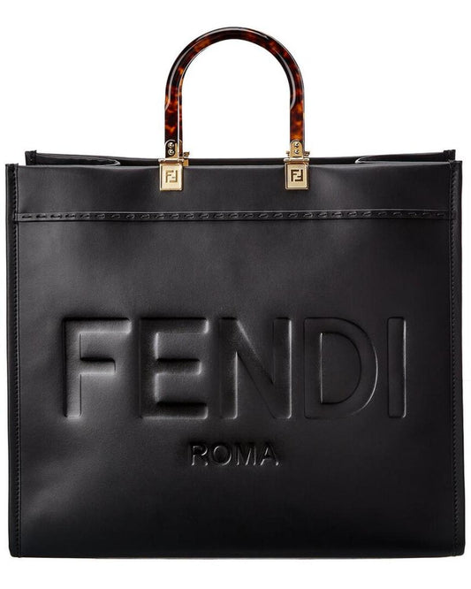 FENDI Sunshine Leather Tote