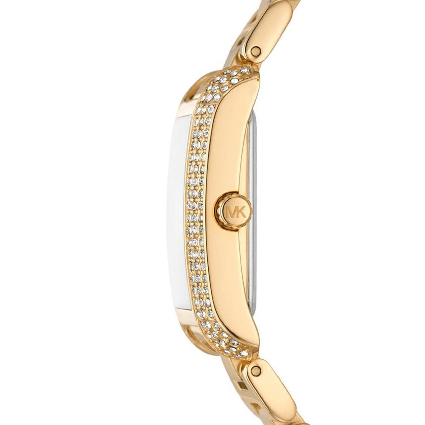 Women's Emery Three Hand Gold-Tone Stainless Steel Bracelet Watch 33mm