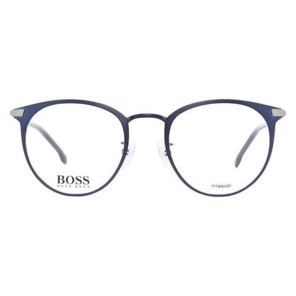 Hugo Boss Round Eyeglasses BOSS1070/F FLL Matte Blue 51mm 1070/F