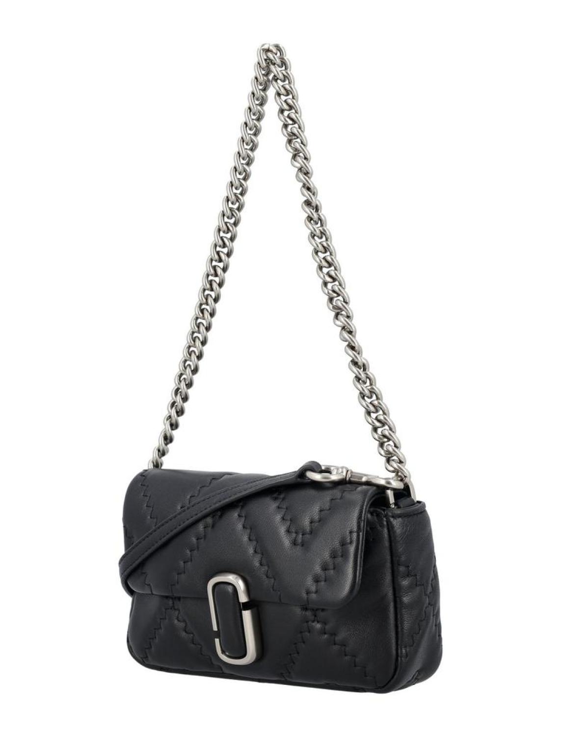 Marc Jacobs Logo Plaque Quilted Shoulder Bag