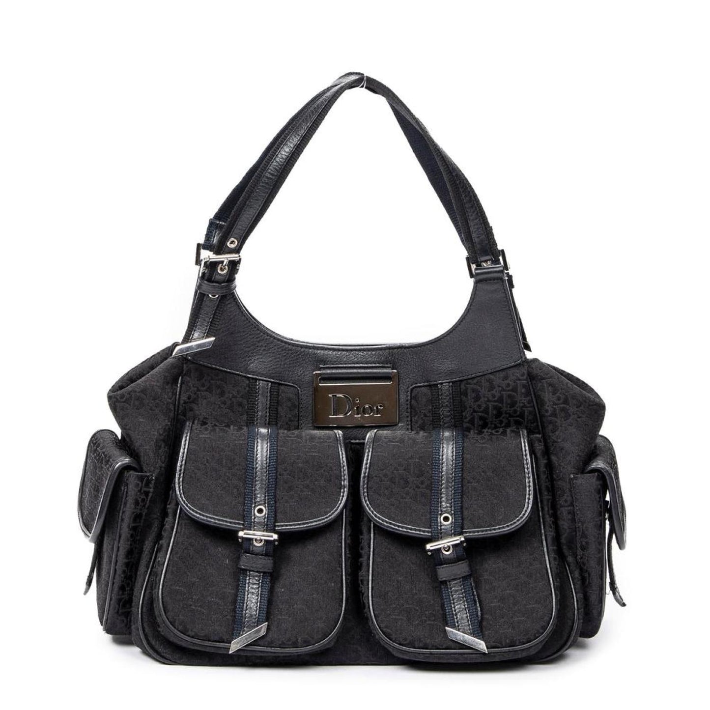 Double Front Pocket Satchel