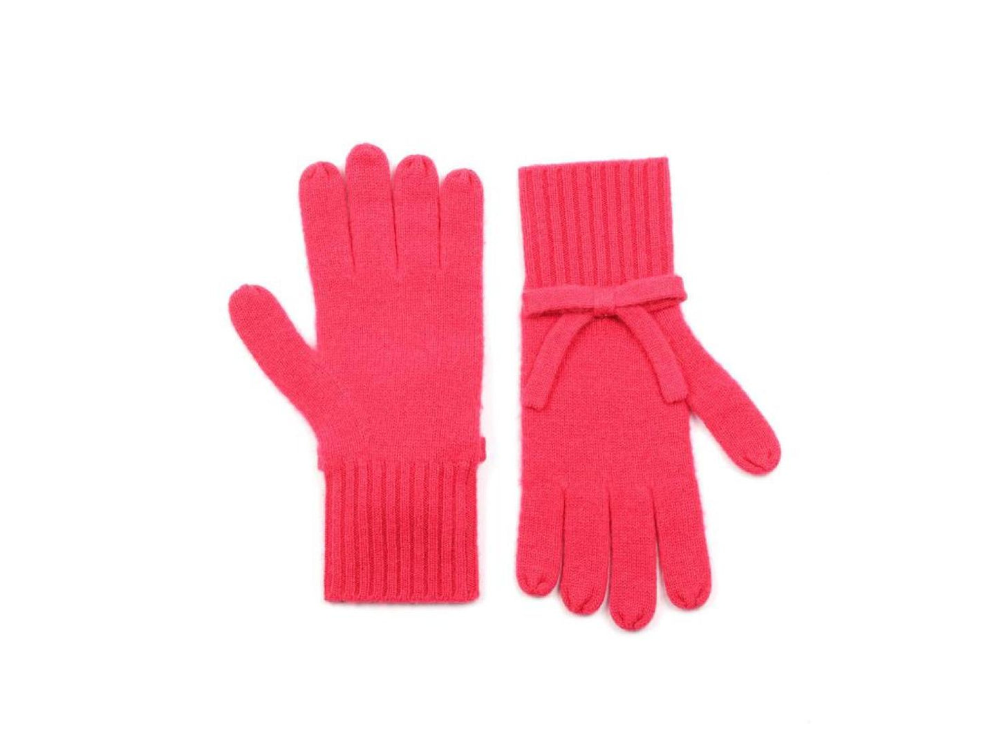 Bow Knit Gloves