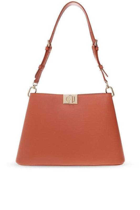 Furla Logo Detailed Shoulder Bag