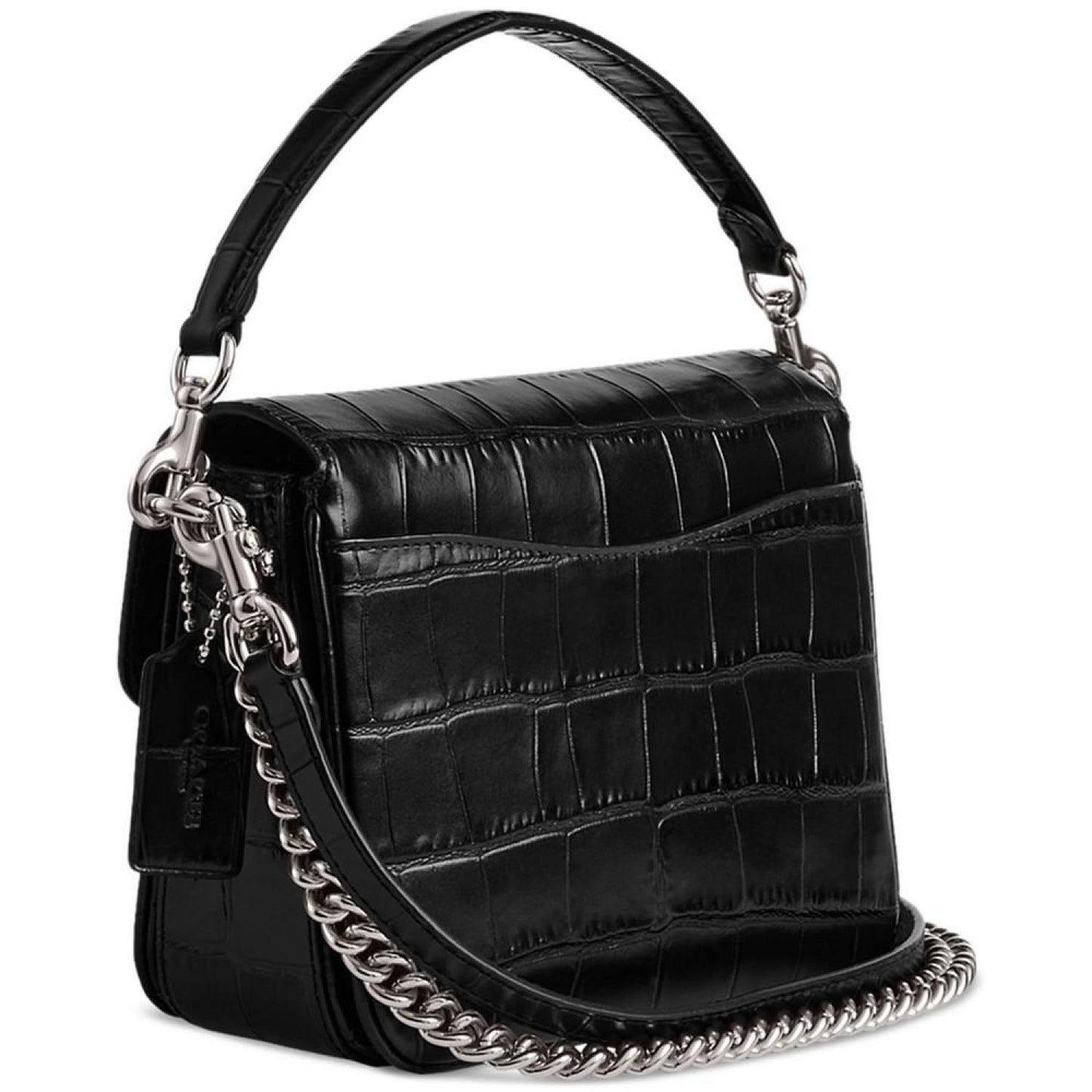 Embossed Croc Leather Cassie Crossbody 19