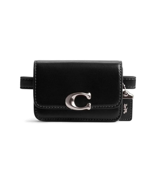 Luxe Refined Calf Leather Bandit Card Belt Bag