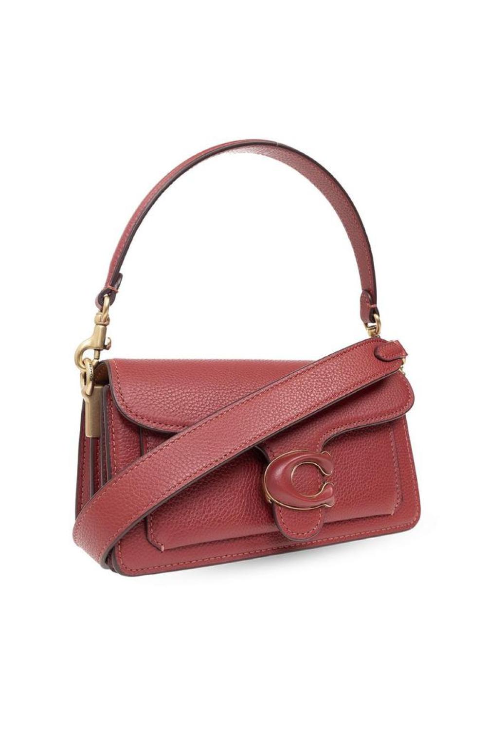 Coach Tabby Logo Plaque Shoulder Bag