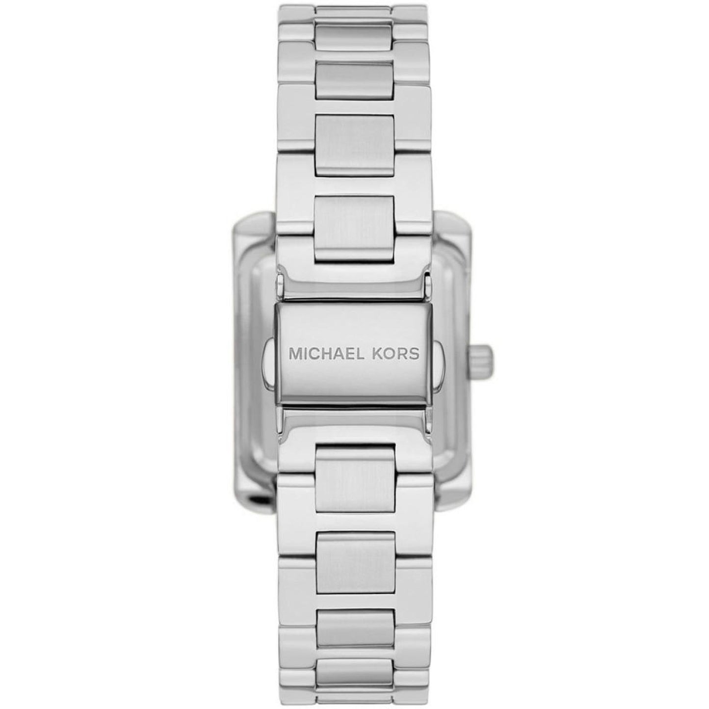 Women's Emery Three Hand Silver-Tone Stainless Steel Bracelet Watch 33mm