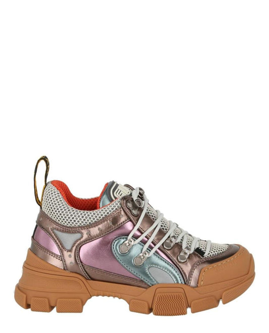 Flashtrek Metallic Leather Sneakers