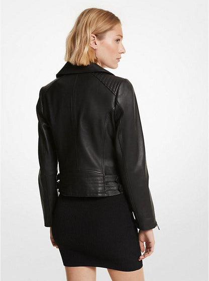 Leather Moto Jacket