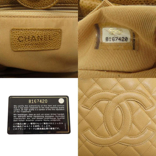 Chanel Pst (Petite Shopping Tote) Leather Tote Bag (Pre-Owned)