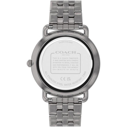 Men's Elliot Gray Stainless Steel Bracelet Watch 40mm