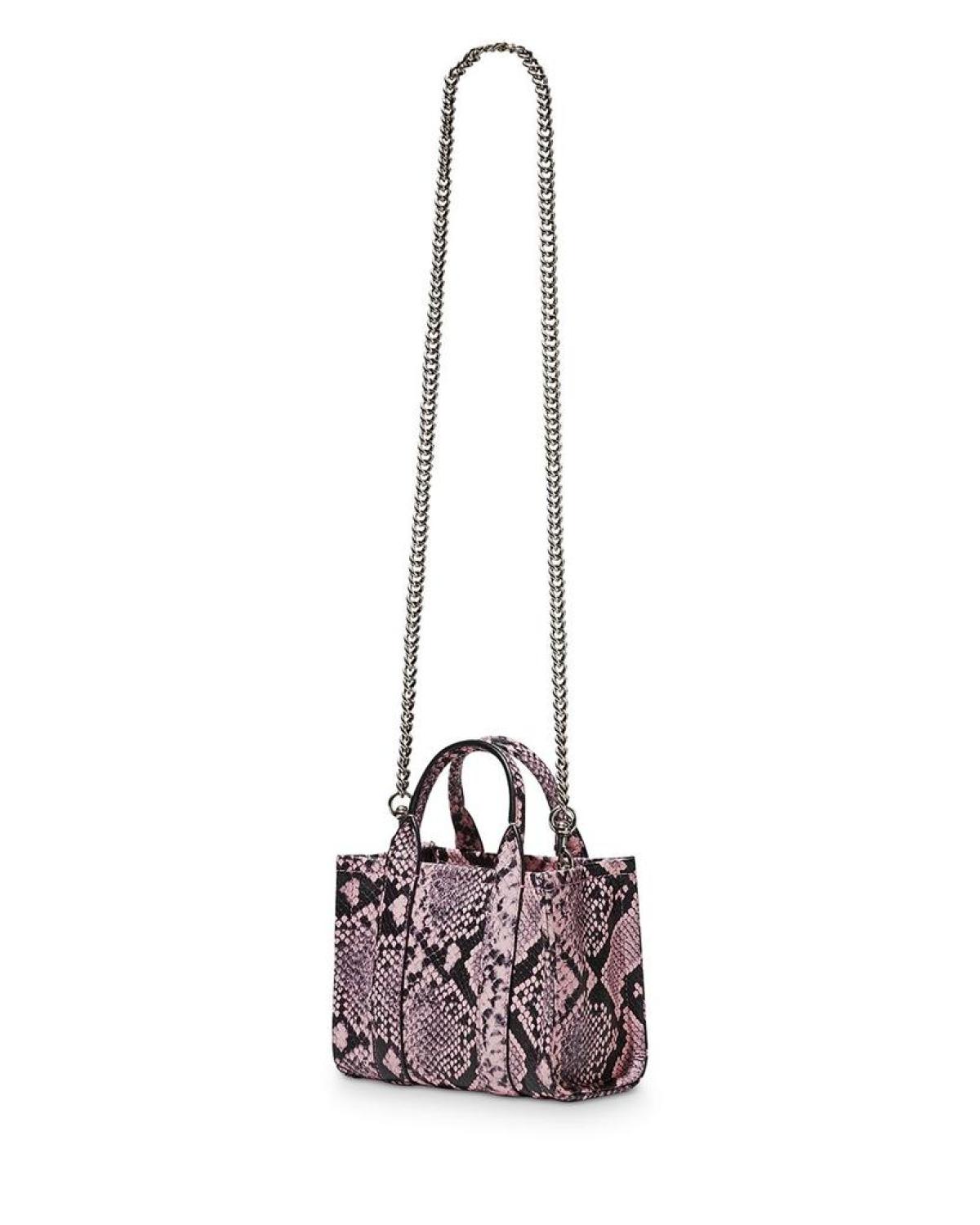 The Snakeskin Mini Tote