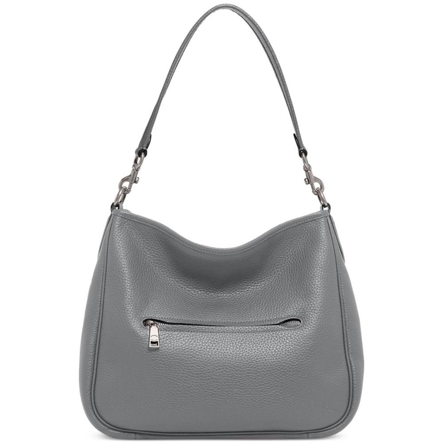 Soft Pebble Leather Cary Shoulder Bag with Convertible Straps