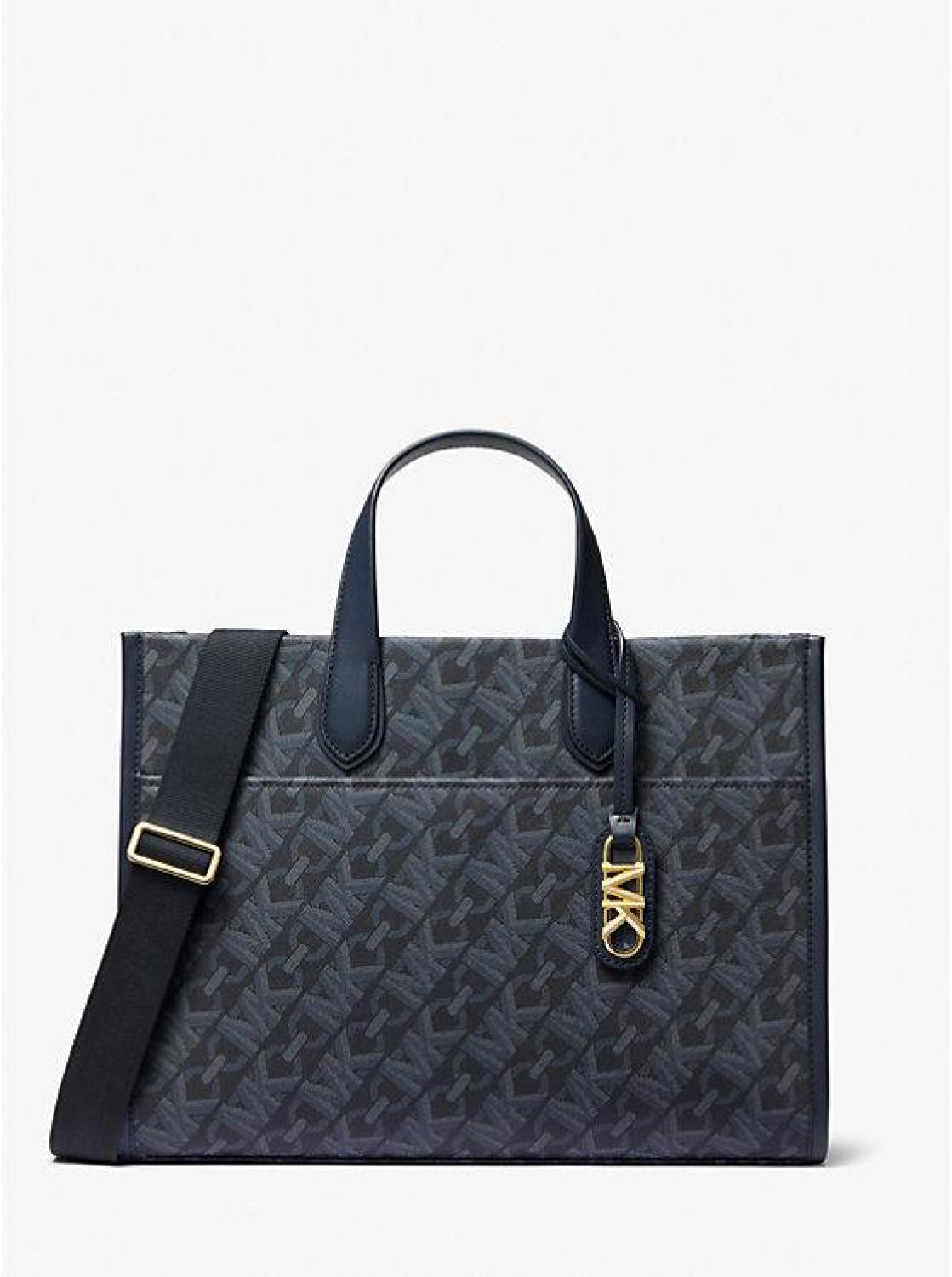 Gigi Large Empire Signature Logo Tote Bag