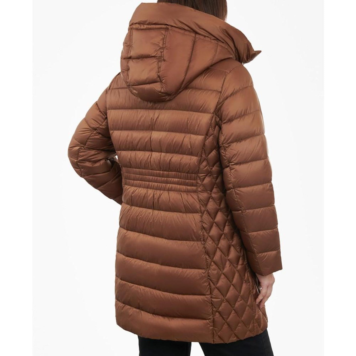 Women's Plus Size Hooded Down Packable Puffer Coat