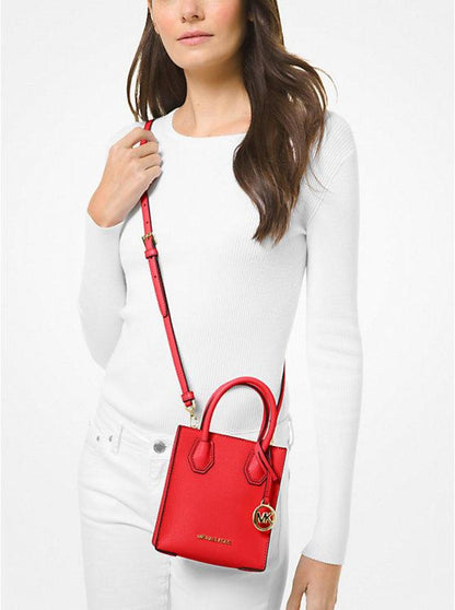 Mercer Extra-Small Pebbled Leather Crossbody Bag