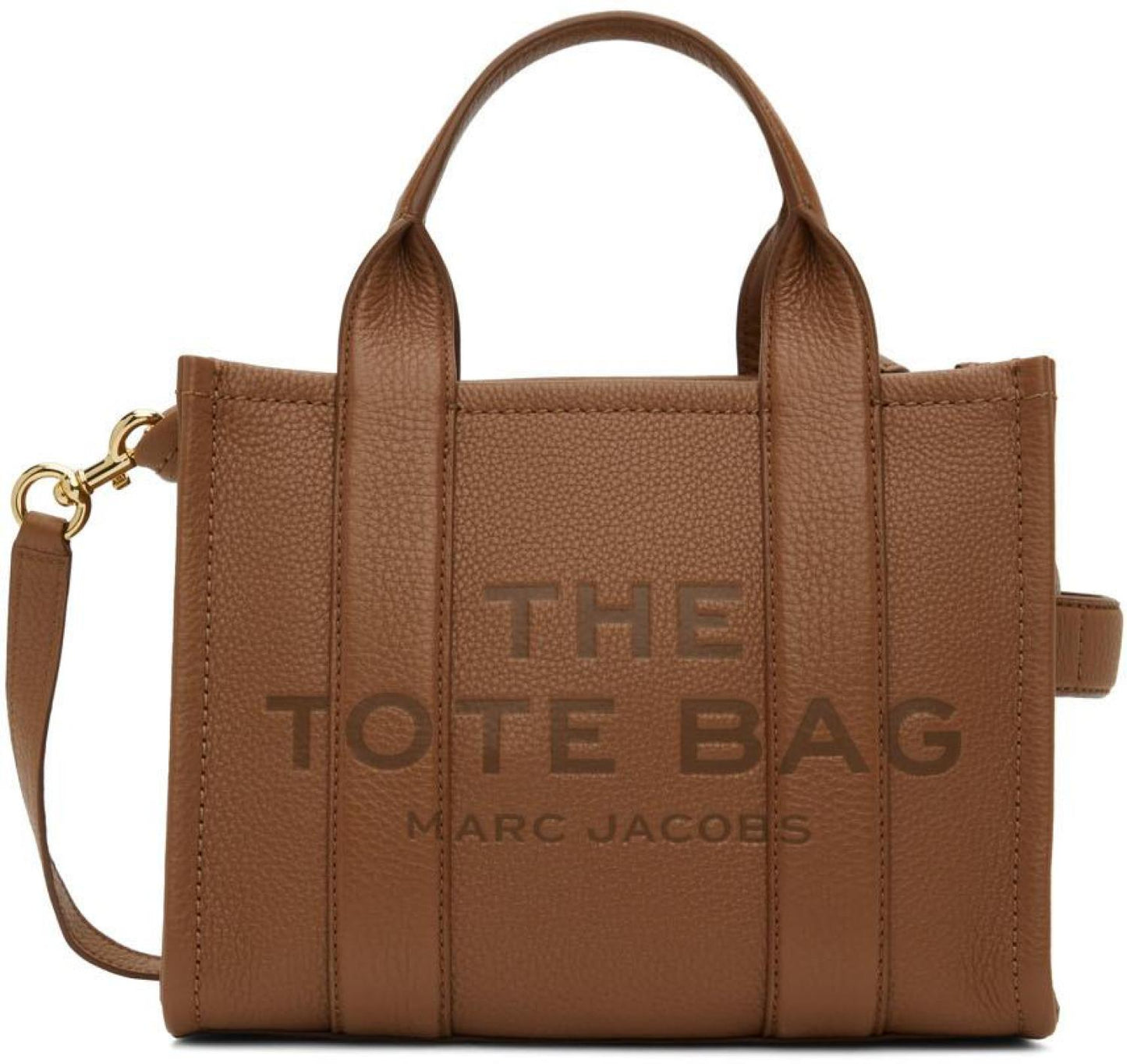 Brown 'The Mini Leather Tote Bag' Tote