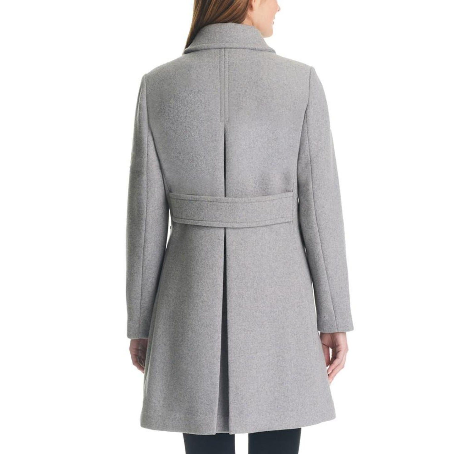 Women's Single-Breasted Imitation Pearl-Button Coat