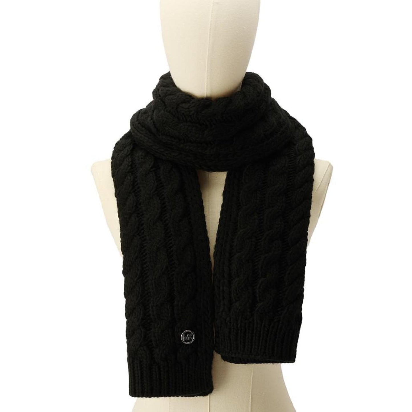 Women's Moving Cables Knit Scarf