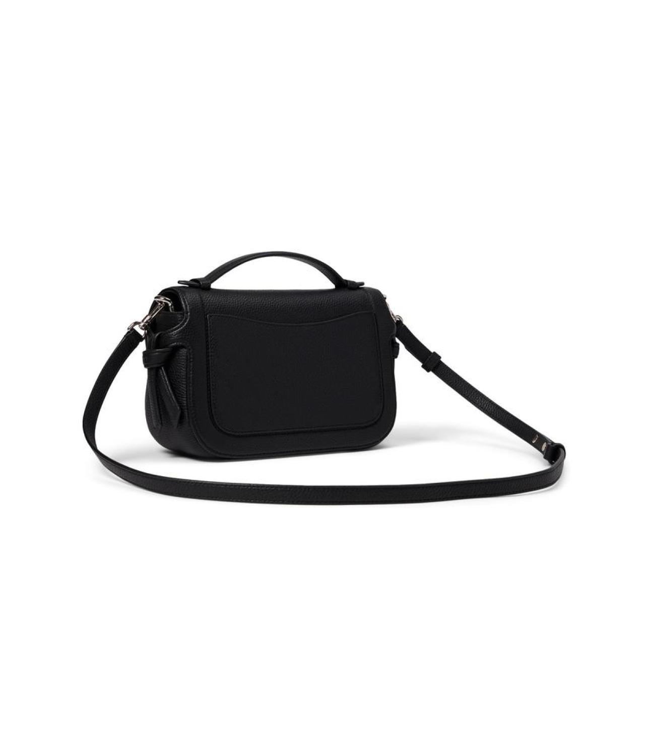 Knott Pebbled Leather Top Handle Crossbody