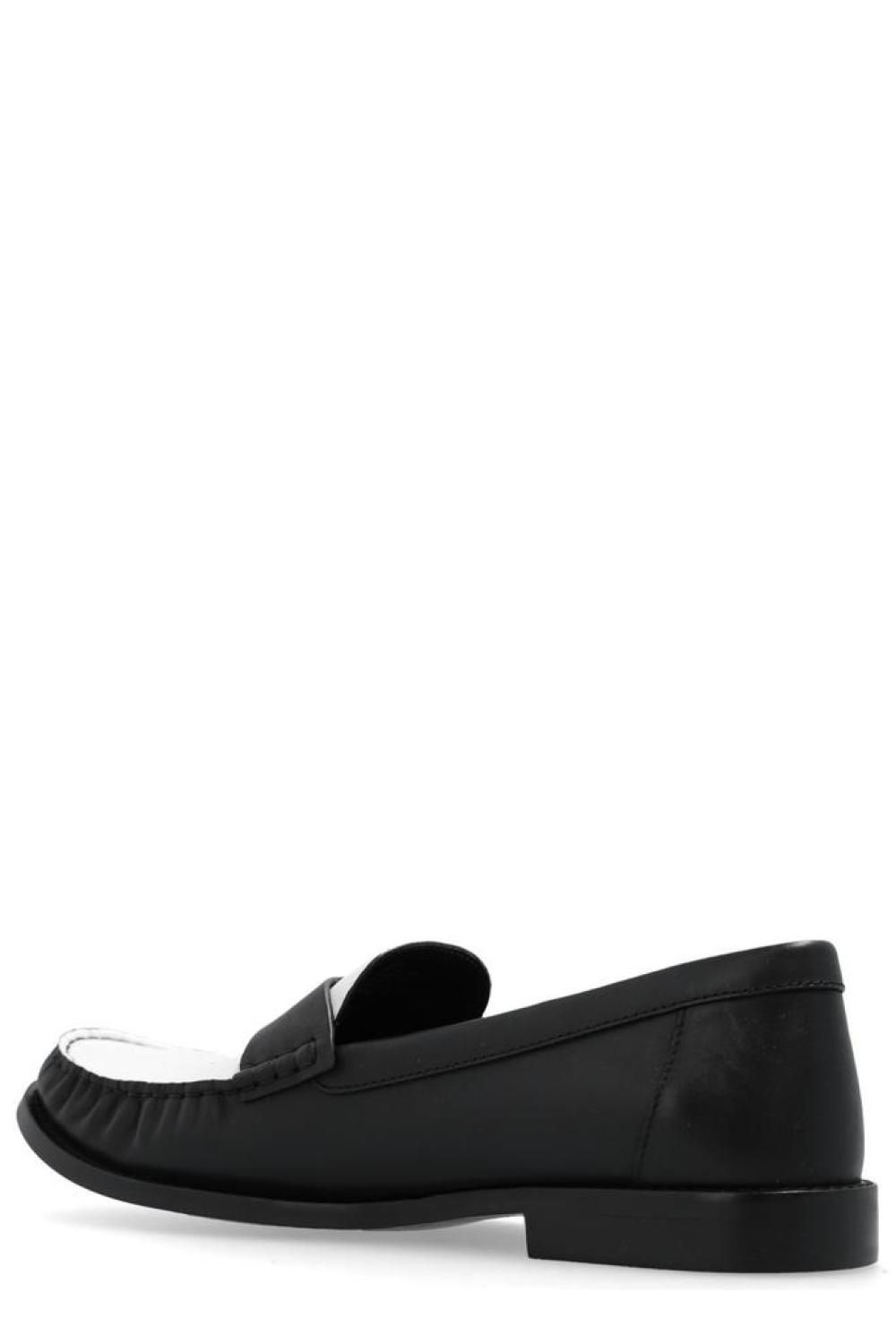 Coach Jolene Round-Toe Loafers