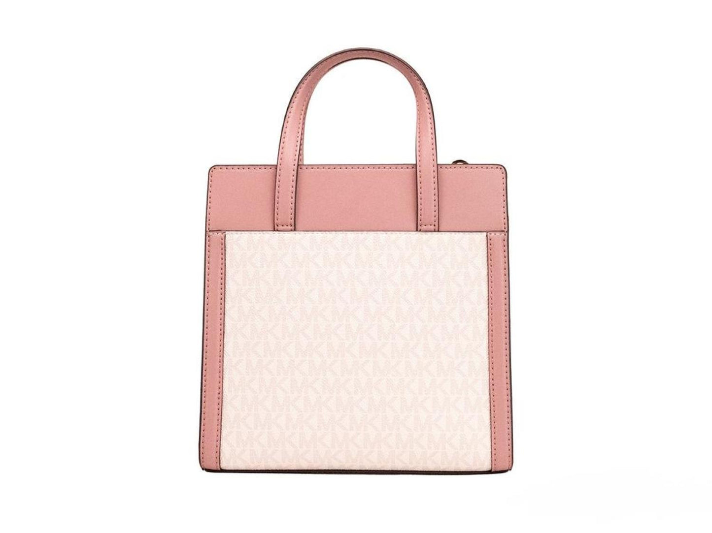 Michael Kors Cece Small pink PVC North South Flap Tote Crossbody Bag Women's Purse