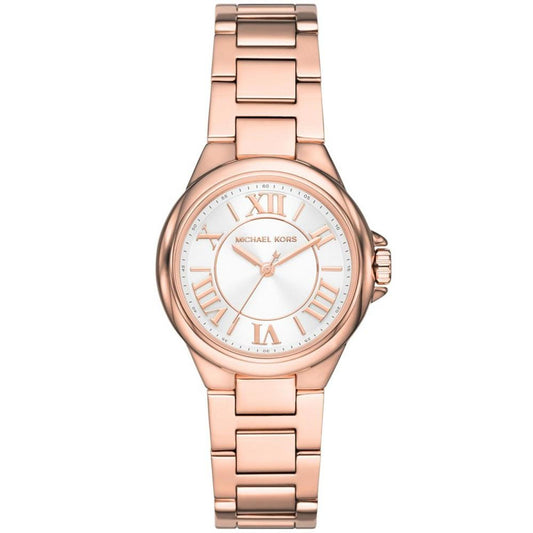 Women's Camille Three-Hand Rose Gold-Tone Stainless Steel Bracelet Watch 33mm