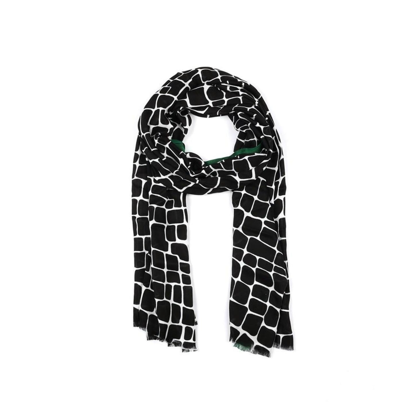 Geometric Graffle Oblong Scarf