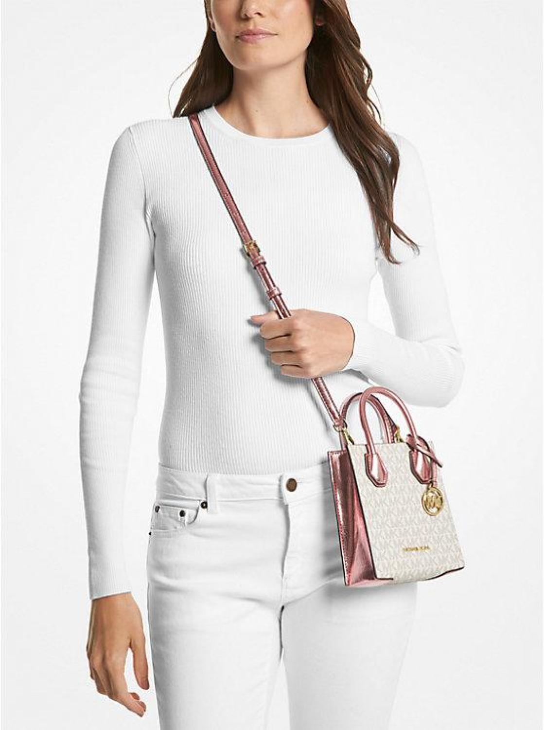 Mercer Extra-Small Signature Logo Crossbody Bag